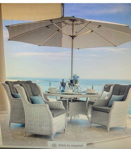 6 Seater Round Patio